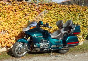 Honda Goldwing Gruen